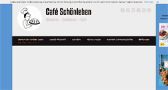 Desktop Screenshot of cafeschoenleben.de